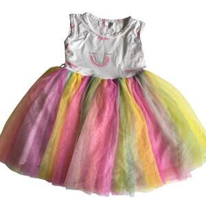 Mila Rose Rainbow Dress - Girls Size 3T - Cute!